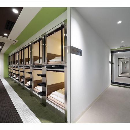 Capsule Hotel J Garden Shin-Osaka Dış mekan fotoğraf