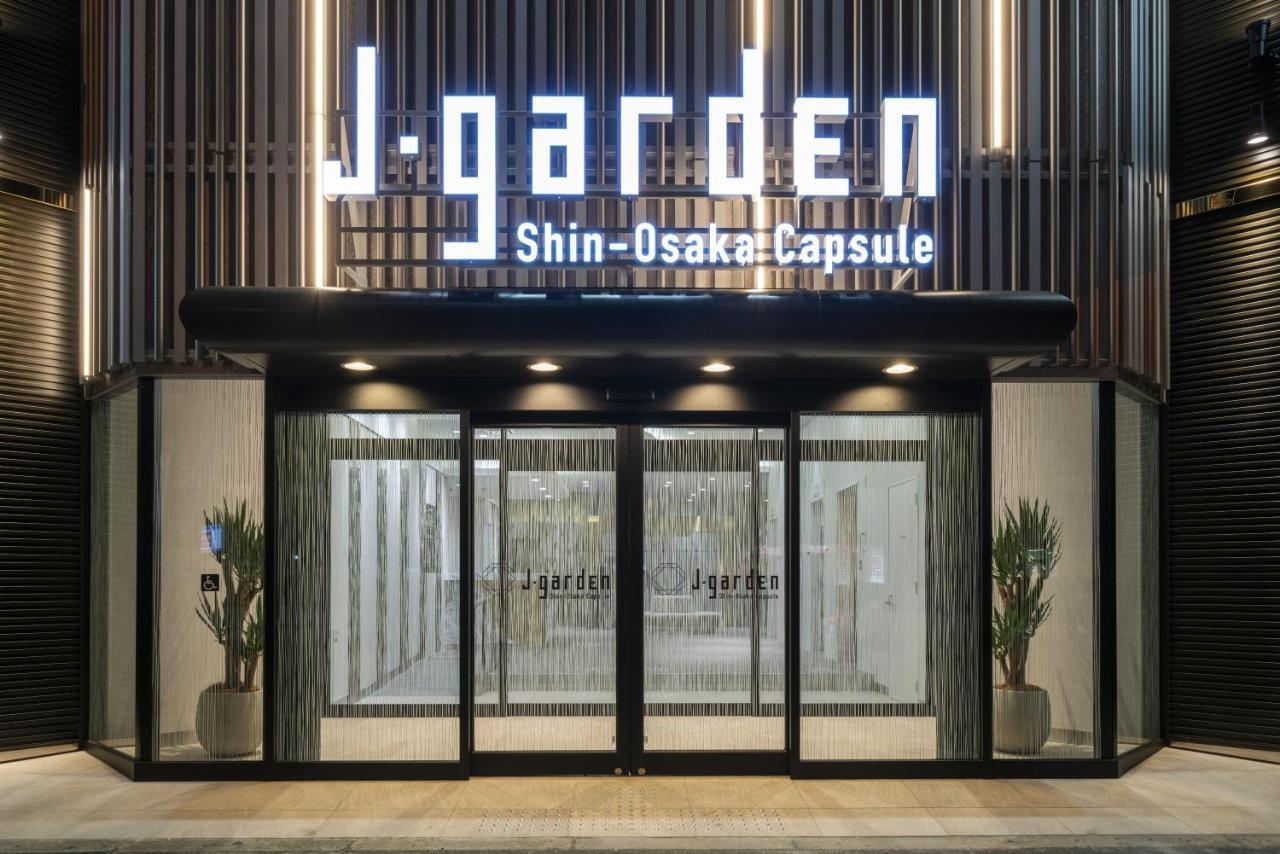 Capsule Hotel J Garden Shin-Osaka Dış mekan fotoğraf